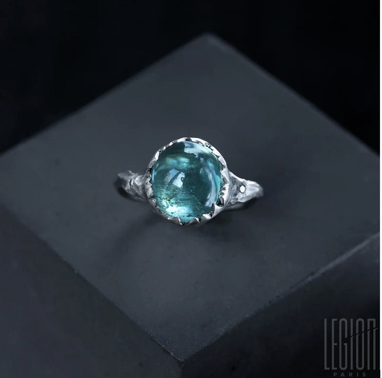 tourmaline bague legion