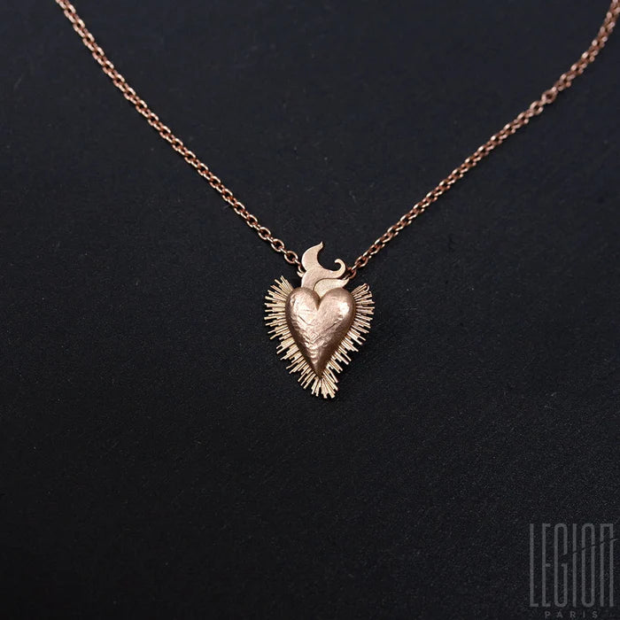 Le cœur sacré en or rouge, l'idée cadeau unique pour la Saint Valentin !