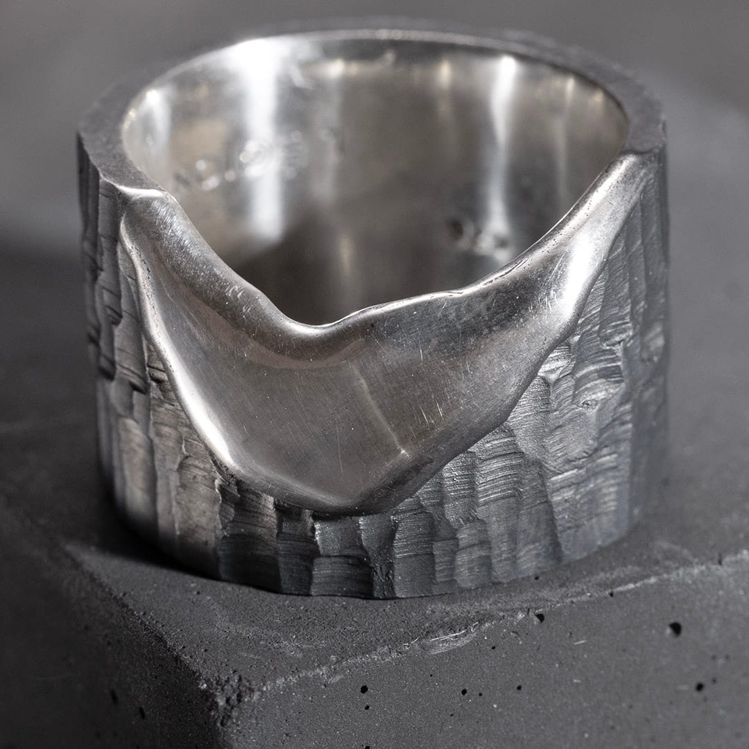 X NIHILO BAGUE EN ARGENT