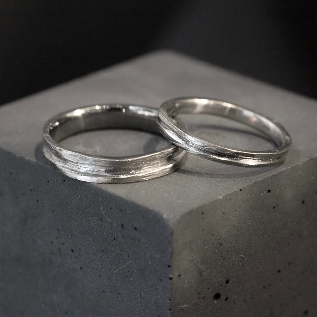 VESPER WHITE GOLD WEDDING RING