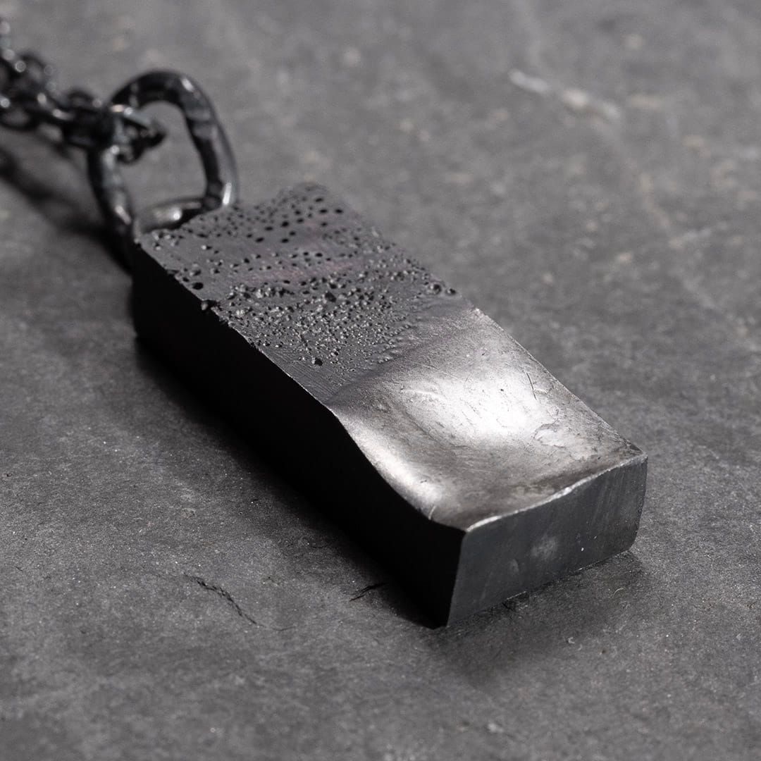X DECIMA PENDENTIF EN ARGENT