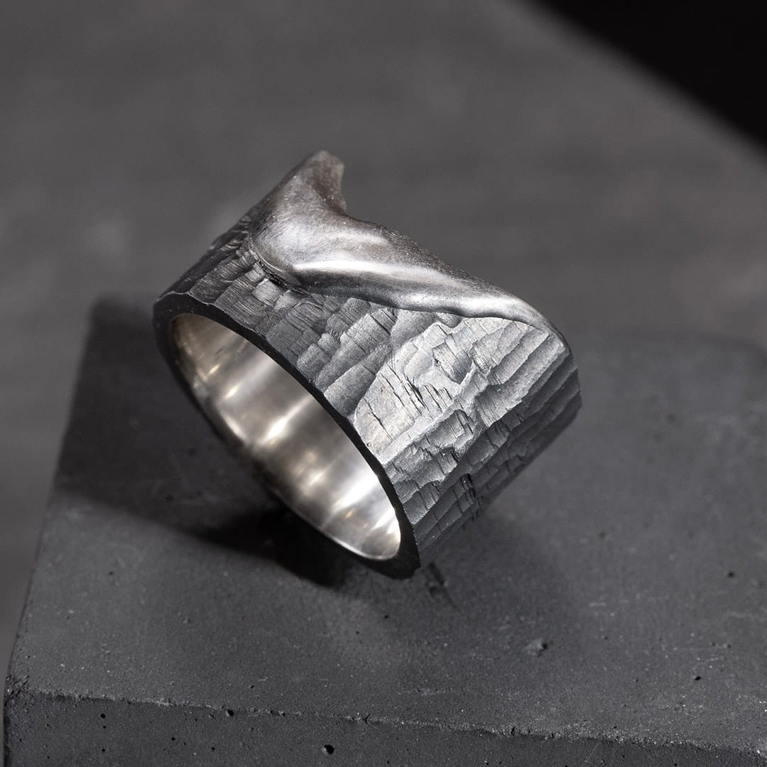 X NIHILO BAGUE EN ARGENT