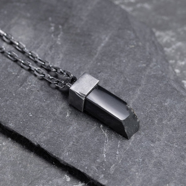 Collier Pendentif Dague Couteau Homme - Acier Inoxydable Doré Argenté Noir Stayoung