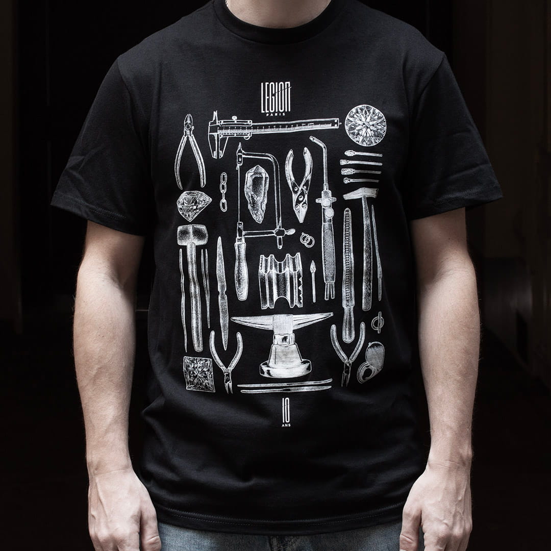 T-SHIRT ÉDITION SPÉCIALE — 10 ANS LÉGION PARIS