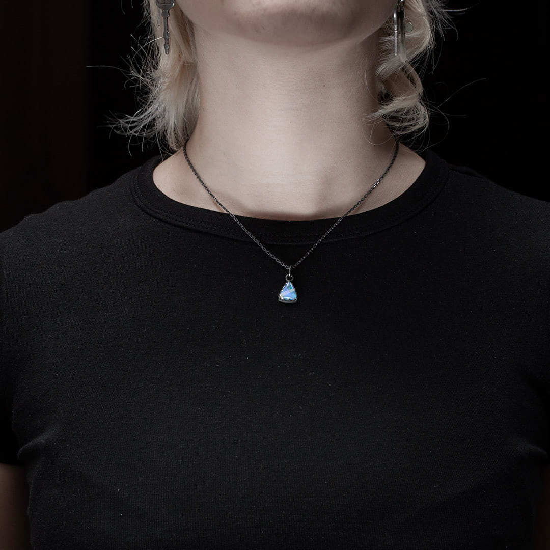 X SILENTIO PENDENTIF OPALE