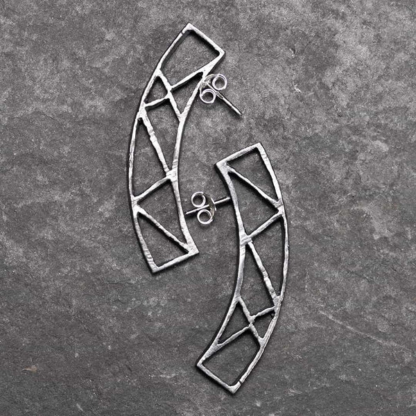 women's silver earrings 