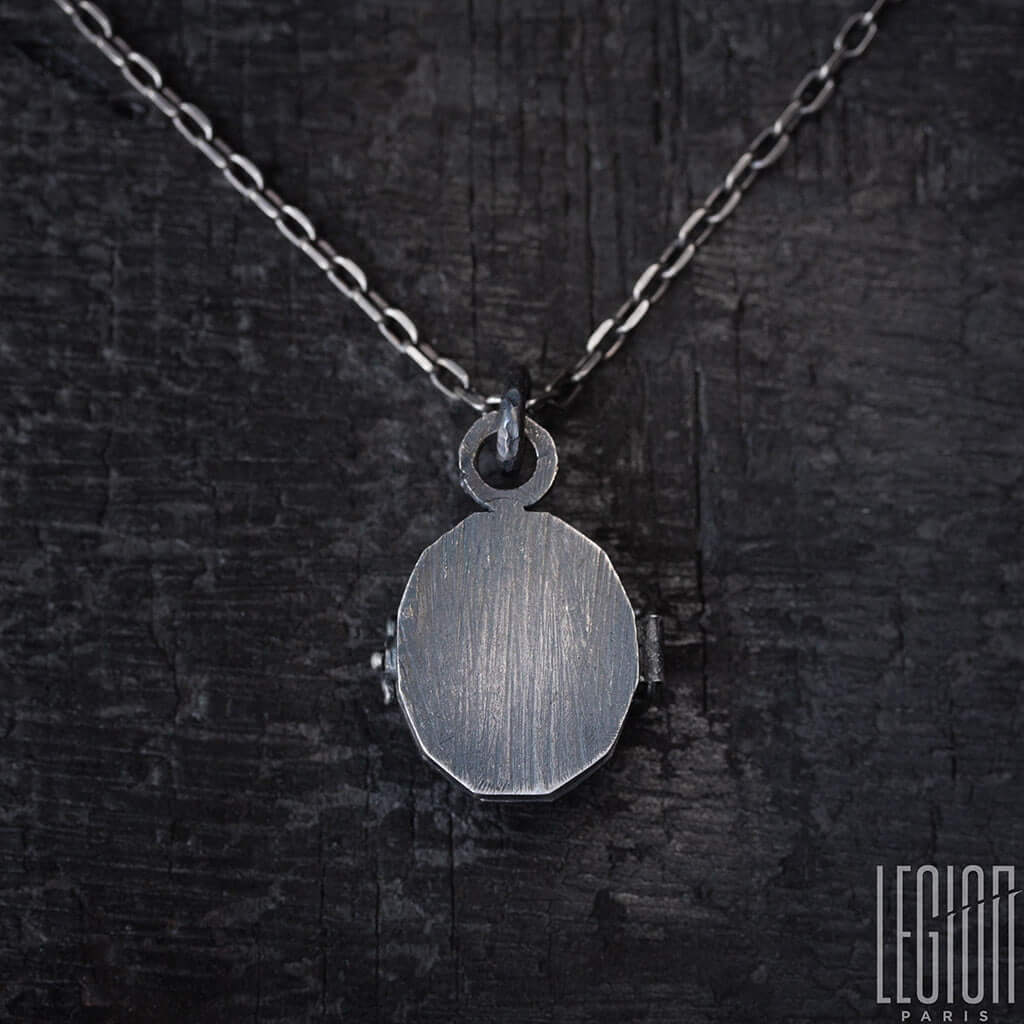 pendentif argent secret agate croix 1 Legion Paris